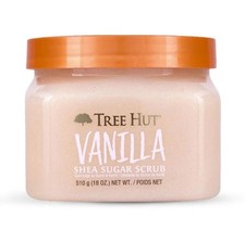 Tree Hut Shea Sugar Body Scrub - VANILLA - American USA Import UK, 510 g