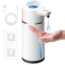 Automatic Soap Dispenser 420ml Touchless Electric Liquid Hand Soap Dispenser New