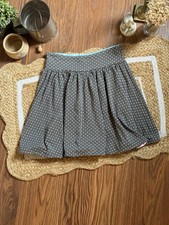 Kids Matilda Jane white polka dot skirt Size 10 Excellent condition