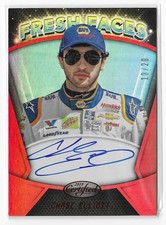 CHASE ELLIOTT 2018 PANINI CERTIFIED FRESH FACES NASCAR CARD AUTOGRAPH RED 10/20