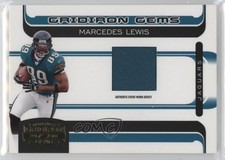 2006 Donruss Gridiron Gear Gridiron Gems /50 Marcedes Lewis #226 r9d