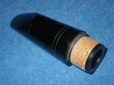 LOMAX F1 FIREBIRD Bb CLARINET MOUTHPIECE - HARD RUBBER 1.05mm TIP - ONLY TESTED!
