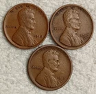 1916S 1916D 1916 - 3 VG Lincoln Wheat Cents - Year Set - *SEE DESC* Lot A