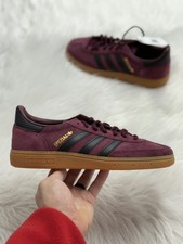 Adidas Handball Spezial Maroon Black Mens JR3848 NEW Sz 7.5 / WMNS Sz 9