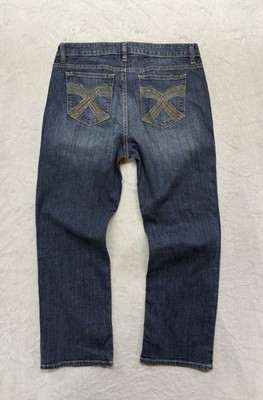 Vintage Jeans Y2K Miss Me Style - Taschenstickerei - Bootcut - 2000er Jahre