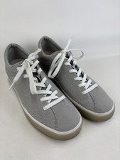 Rothy s Womens The Lace Up Shoes Storm Gray Knit Breathable Size 8.5