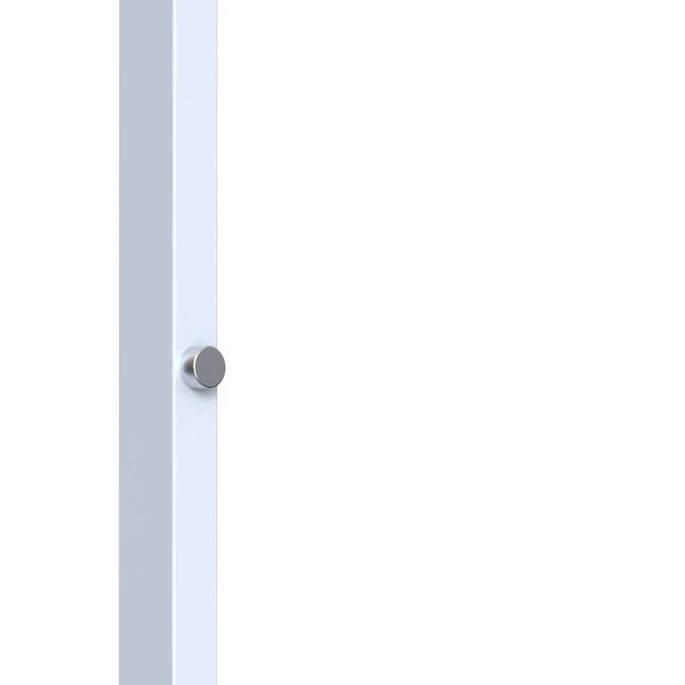 LED Stehleuchte Silber Up & Down 2 x 40W 8800lm 4000K Büro Stehlampe dimmbar - Bild 3 von 4