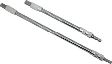 2Pc Flexible Extension Drill Bit Holder Shaft Impact Driver for Hand Ratchet 1/4