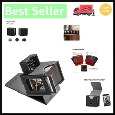 MTG Commander Card Deck Box - Fits 100 Double-Sleeved Cards, Magnetic Closure