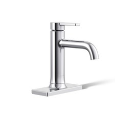 K-28126-4K-CP Venza Single-Handle Bathroom Sink Faucet, Bathroom Faucets 1-H...