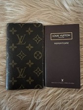 Louis Vuitton Monogram R pertoire Address Check Book Unused
