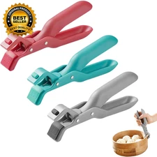 3 Pcs Hot Plate Grippers, 2026 Upgraded Multi Purpose Hot Plate Gripper, Anti-Sc