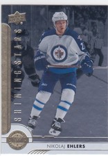 17/18 UD..NIKOLAJ EHLERS..SHINING STARS..# SSL-9..JETS..FREE COMBINED SHIP