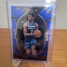 Panini 2022-23 Select Rookie Blue Concourse #73 Wendell Moore Jr. Timberwolves