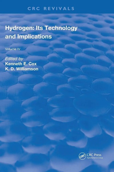 Hydrogen | Its Technology And Implication: Utilization Of Hydrogen - Volume IV-image