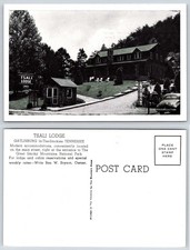 Gatlinburg Tennessee Tsali Lodge Ben W Bryson Owner Postcard ZG35