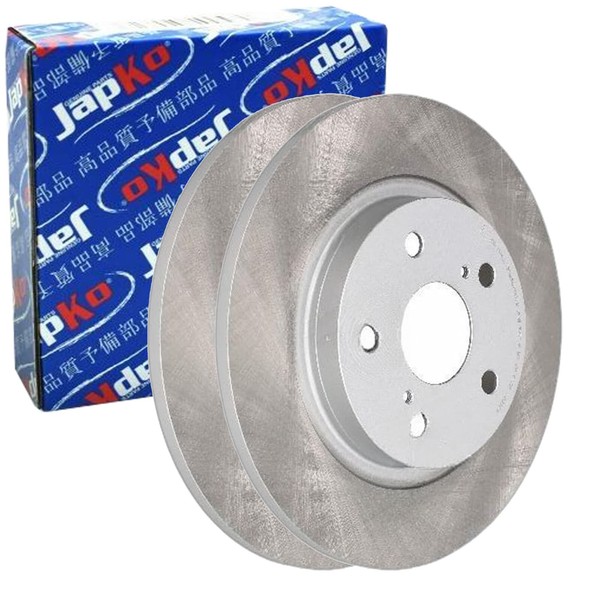 2X Japko Bremsscheiben 290Mm Voll Hinten Passend FüR Opel Insignia Toyota-image