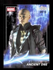 Topps The Ancient One Black Refractor /10 Chrome Marvel Studios 2025 #68