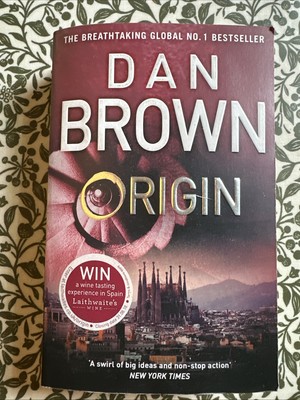 Origin by Dan Brown Thriller Roman Taschenbuch (guter Zustand)