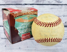 Lee MacPhail Rawlings Official American League MLB Baseball Vintage With Box