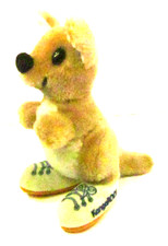 KangaROOS Kangaroo Plush Promo Shoes Mascot Stuffed Animal 6.5"