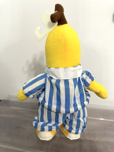 Peluche Banane in pigiama B1 1994 vintage raro Kidz Biz ABC morbido peluche - Foto 2 di 3