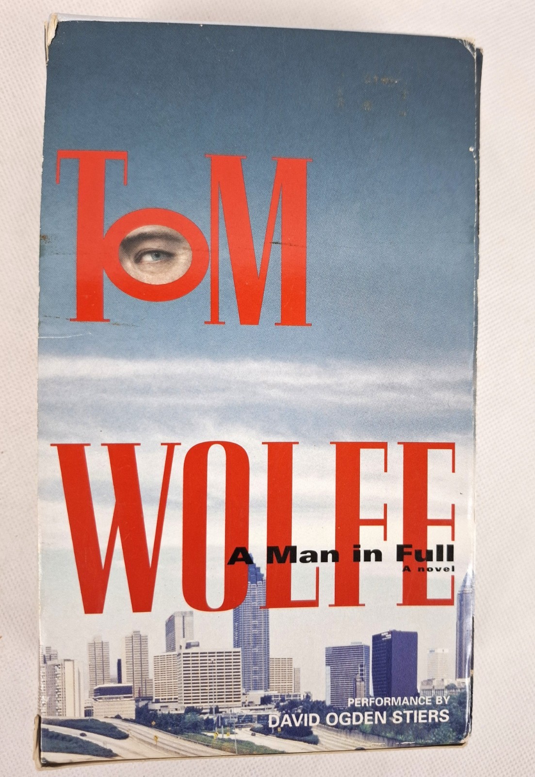 A Man in Full by Tom Wolfe (1998, 6 Cassette Tapes, Abridged) Audio Book