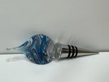 Art Glass Wine Bottle Stopper