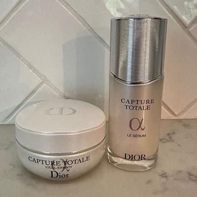DIOR CAPTURE TOTALE Le Serum 1.7oz + Cell Energy Cream 1.7oz NEW!!
