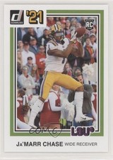 2021 Panini Chronicles Draft Picks Donruss Retro Pink Ja'Marr Chase #36 uk2