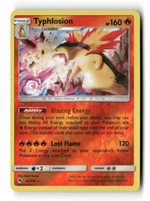 Typhlosion 42/214 R Lost Thunder Pokemon Reverse Holo NM on eBay
