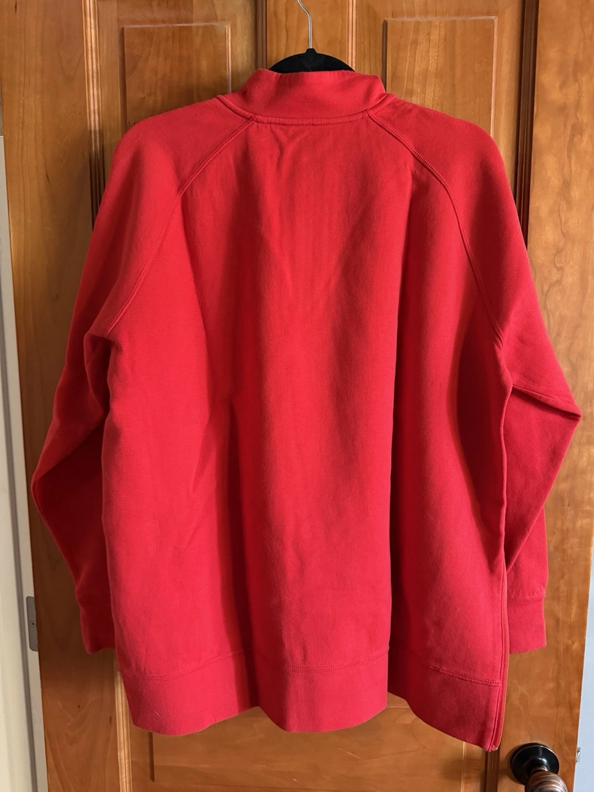 Apple Employee Issued Jacket 1/4 Zip Adult  XL  Red image 8
