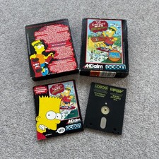 The Simpson's Bart vs the Space Mutants - 3" Disk Amstrad CPC 6128