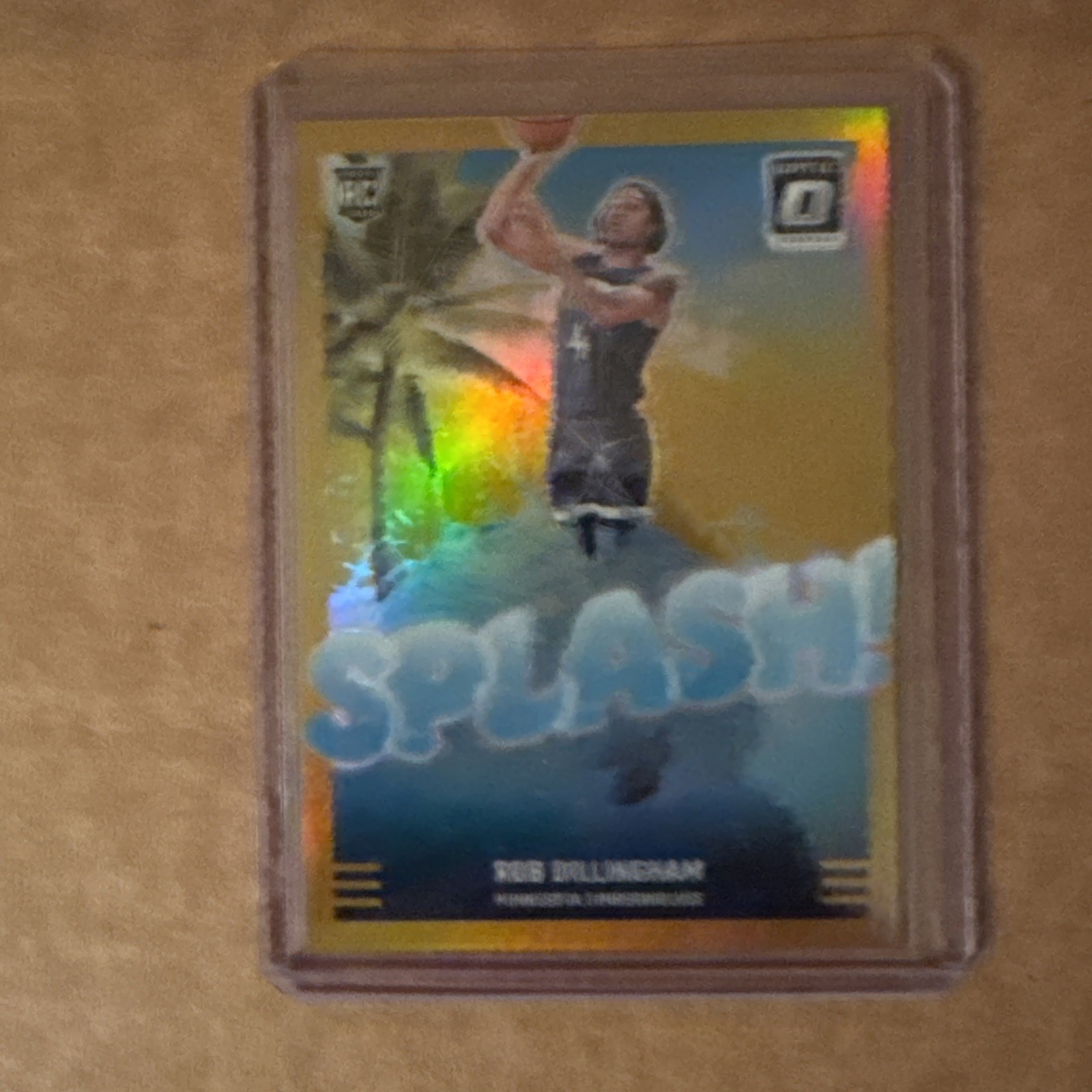 2024-25 Optic Basketball Splash Rob Dillingham Gold /10