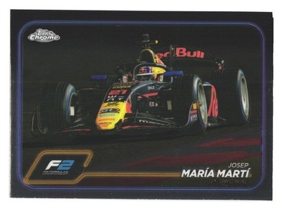 2024 Topps Chrome F1 Formula 1 F2 Campos Racing Josep Maria Marti