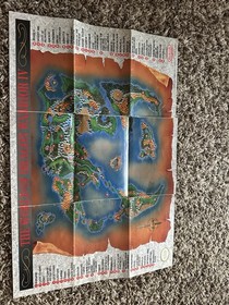 Dragon Warrior 4 IV Nintendo NES 1992 Cartridge, W/ Manual & Map Tested
