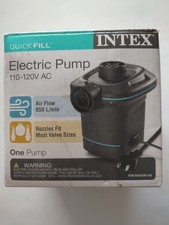 Intex Quick Fill Electric Air Pump 110-120V A...