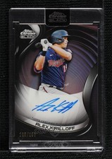 2022 Topps Chrome Black Auto Refractor 125/150 Alex Kirilloff #CBA-AK Auto 2k3