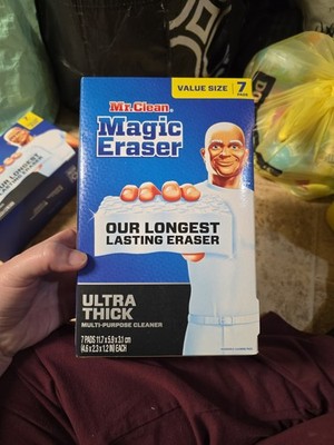 Mr. Clean Magic Eraser Ultra Thick Multi-Purpose Cleaner 7 Pads New Sealed Box