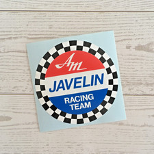 American Motors Amc Am Javelin Racing Team Historic Racing Sticker