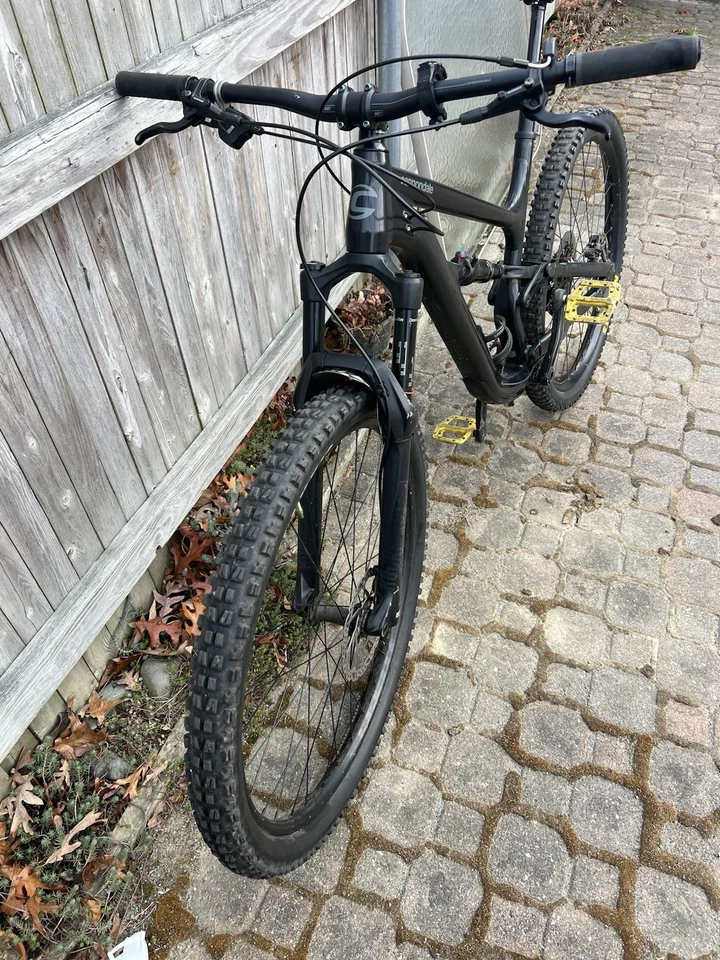 Горный велосипед Cannondale Habit 4, 29 дюймов Размер большой Полная подвеска 1X11 Shimano XT - Изображение 2 из 4