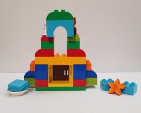 Lego Duplo 10570 All-in-One-Gift Set Complete 30 Bricks Pet House Set Cat & Dog