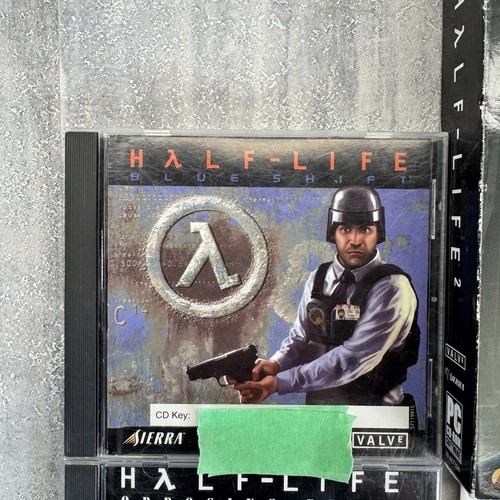 Half-Life 2 Small box G-Man Cover Blue Shift Opposing Force Game Of The Year Lot - Picture 2 of 14