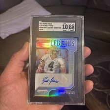 2021 Panini Prizm - Franchise Legends Signatures Brett Favre #FLS-BF /99 (AU)