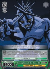 Conception of the Two, Bh - JJ/S66-E036 - U Near Mint Weiss Schwarz JoJo's Bizar