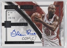 2021-22 Panini Impeccable Victory Signatures /99 Glen Rice #IV-GRC Auto