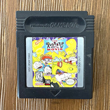 The Rugrats Movie Nintendo Game Boy 1998 Black Cartridge Authentic