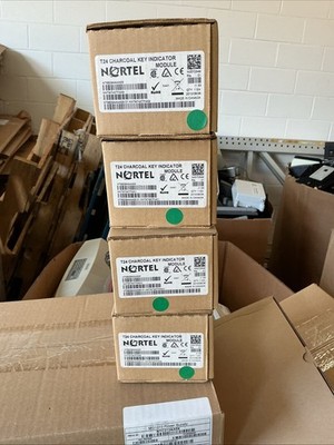 NEW Nortel T24 NT8B29AAAAE6 Key Indicator Module Charcoal