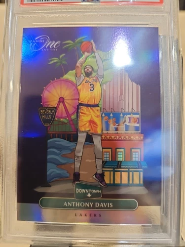 2019 Panini One and One - Anthony Davis - Downtown - PSA Gem Mint 10