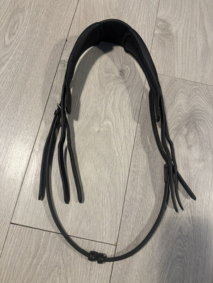 Henry James Comfort 3D Air Padded Leather Headpiece Havana Brown - X Full Size 